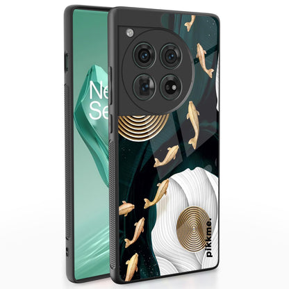 Pikkme Flower mobile back cover for OnePlus 12 5G