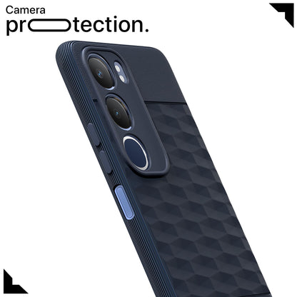 Pikkme Vivo Y19s / Vivo Y29 5G  Gencase Back Cover (Blue)