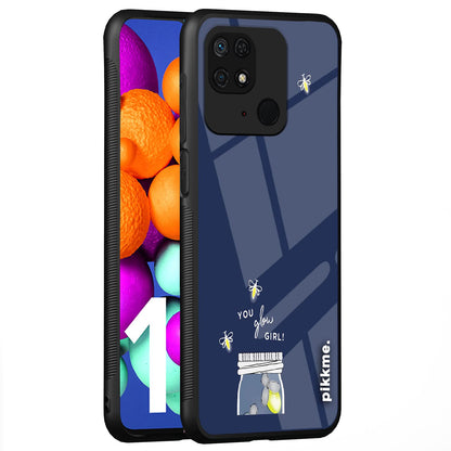 Pikkme Redmi 10/10 Power Hybrid mobile back cover