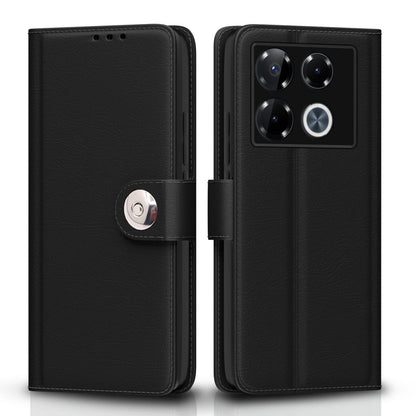Black Button flip cover for Infinix Note 40 Pro Plus 5G – Pikkme