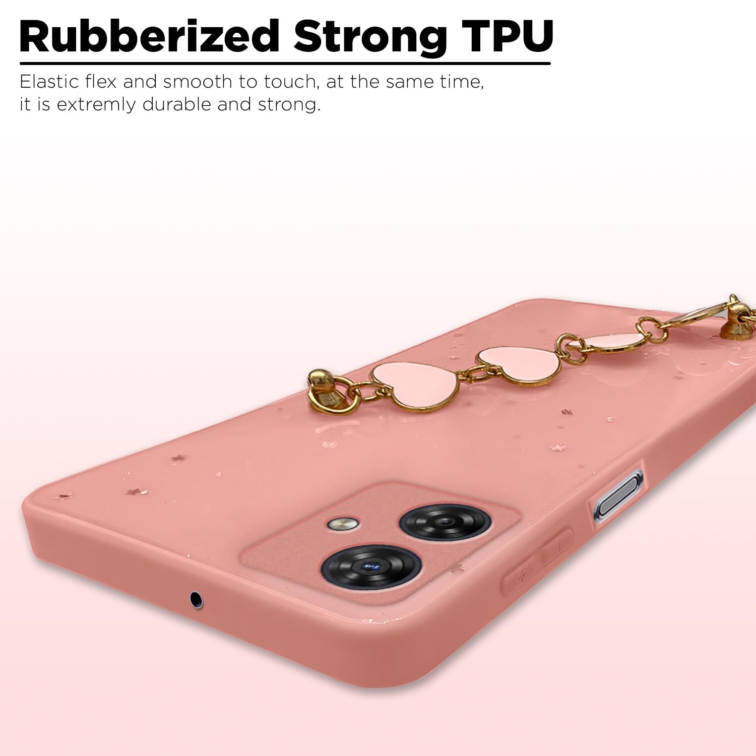 Pikkme pink mobile back cover for Moto G54/G64 5G – photo 5