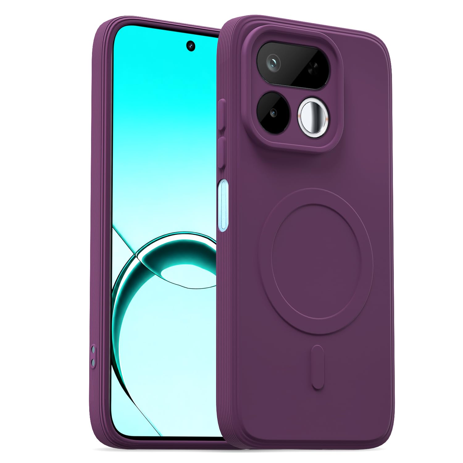 Pikkme Realme 16T 5G MagSafe purple phone cover