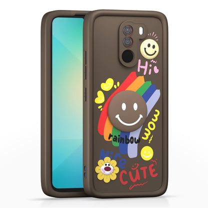 Brown phone cover for Poco F1 – Pikkme