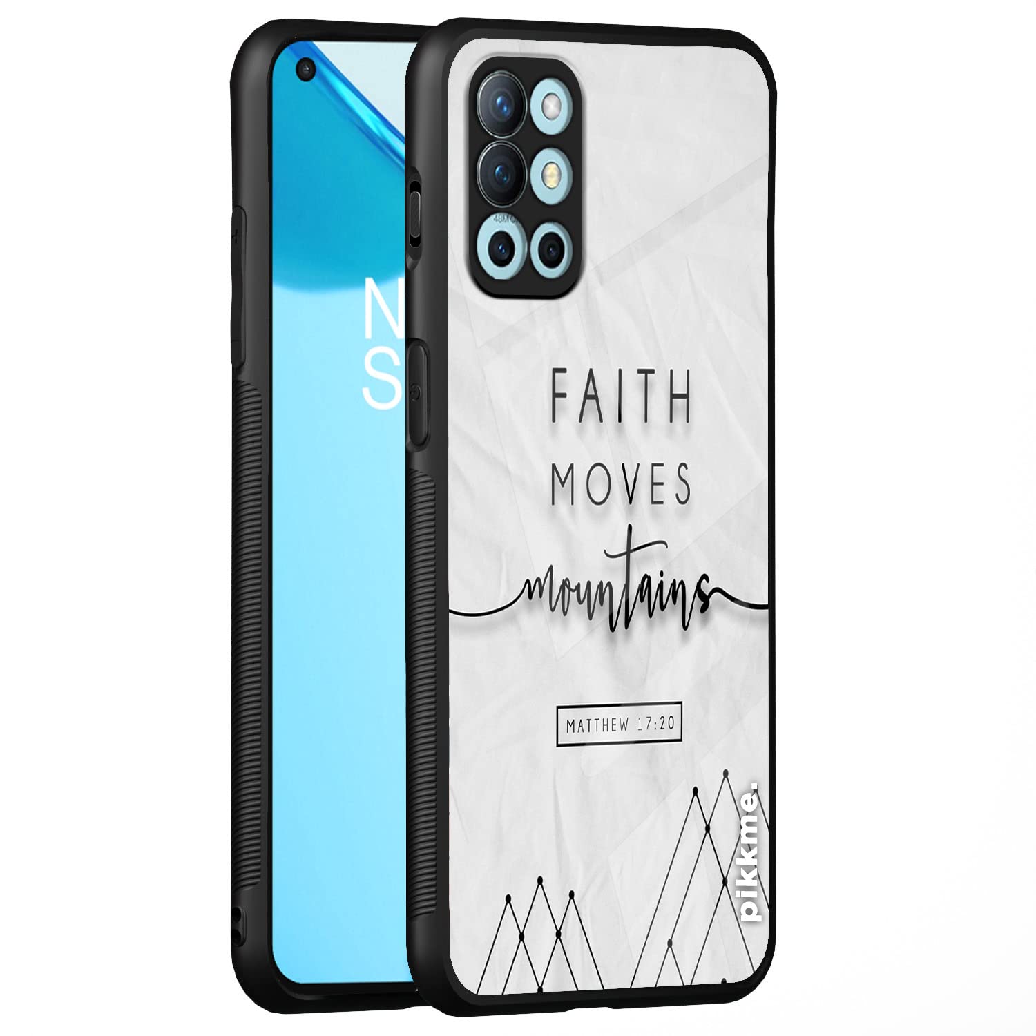 Pikkme Hybrid mobile back cover for OnePlus 8T