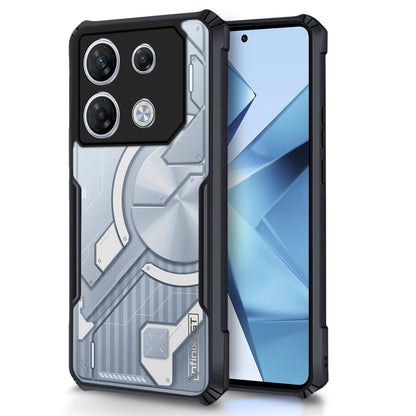 Pikkme black mobile cover for Infinix