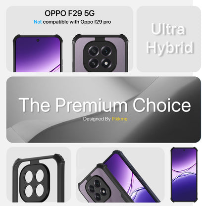 Black Clear back cover for Oppo F29 5G Ultra – Pikkme – photo 2