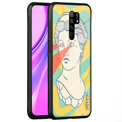 Redmi 9 Prime Hybrid mobile back cover by Pikkme
