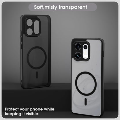 Oppo Reno 16/16 Pro 5G back cover in black smoke mag-safe by Pikkme – photo 3