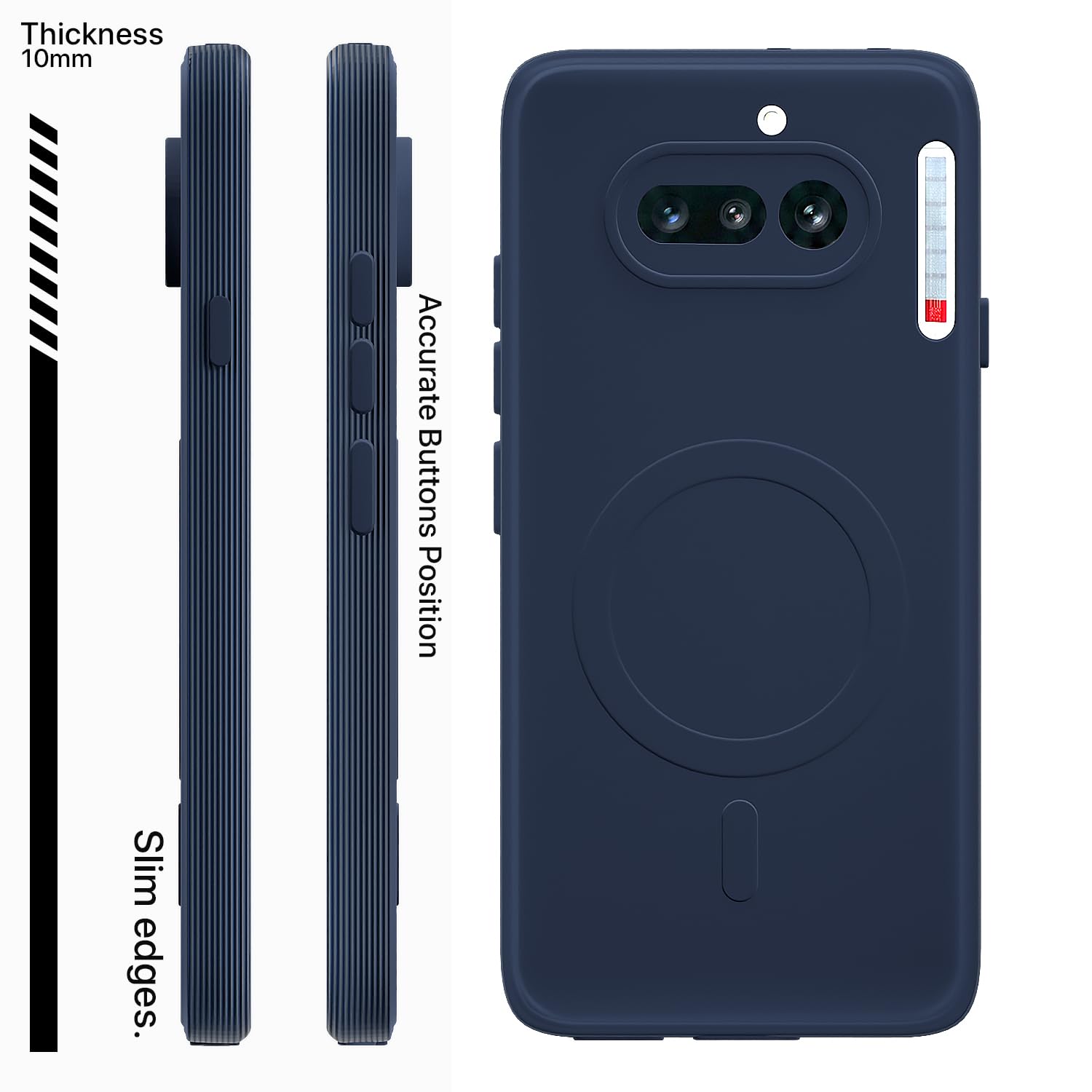 Nothing Phone 4a 5G MagSafe mobile back cover in blue by Pikkme – photo 3