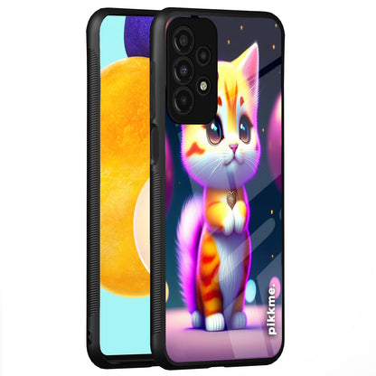 Samsung A13 4G Cat phone cover by Pikkme
