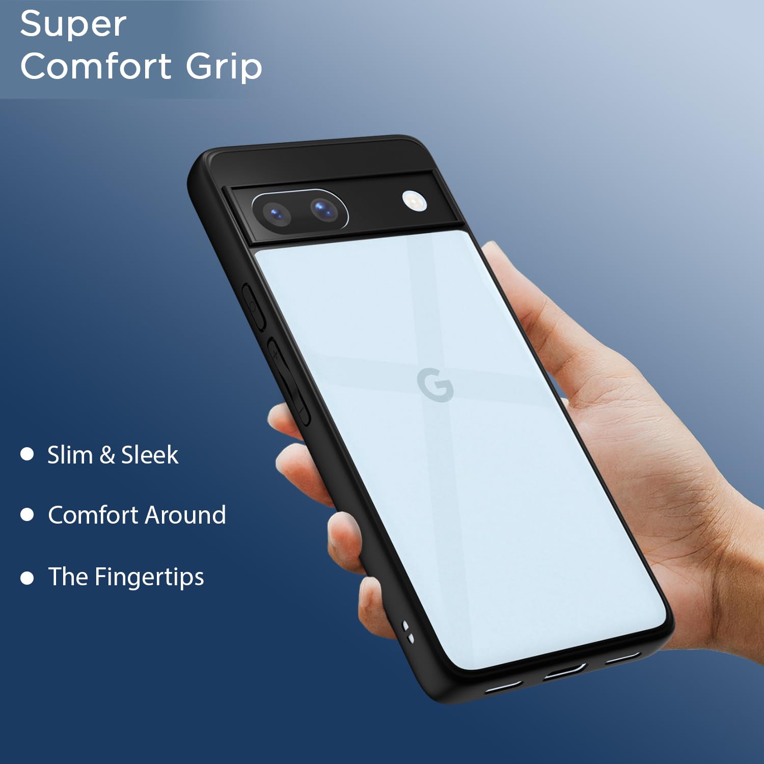 Black mobile cover for Pixel 7A – Pikkme – photo 6