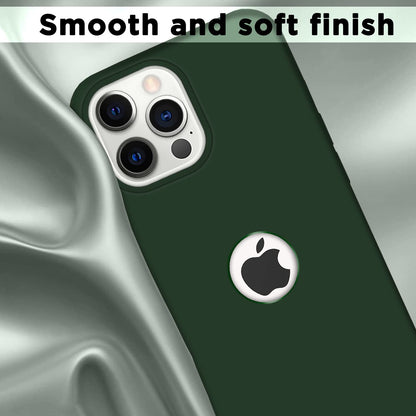 iPhone 13 Pro Soft Silicone phone cover in atrovirens by Pikkme – photo 6