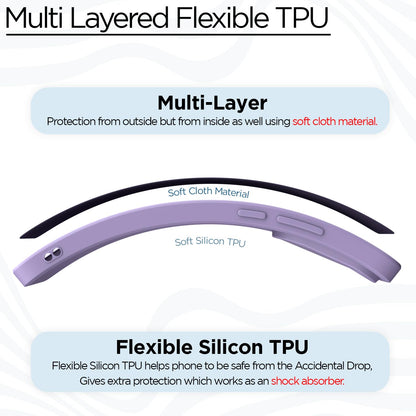 Pikkme purple back cover for OnePlus Nord CE 5 5G – photo 3