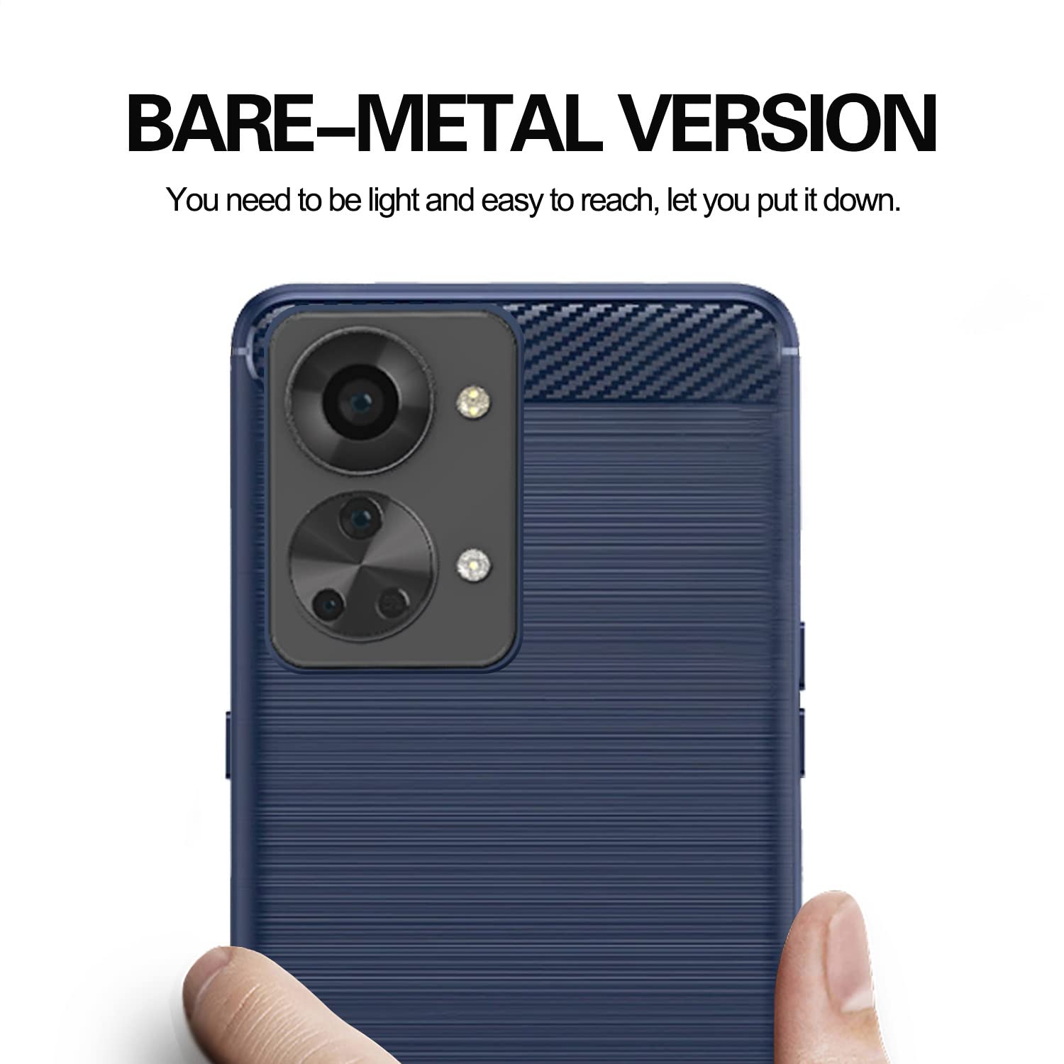 OnePlus Nord 2T 5G back cover in blue by Pikkme – photo 7