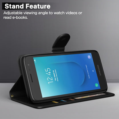 Black mobile flip cover for Samsung J2 Core – Pikkme – photo 3