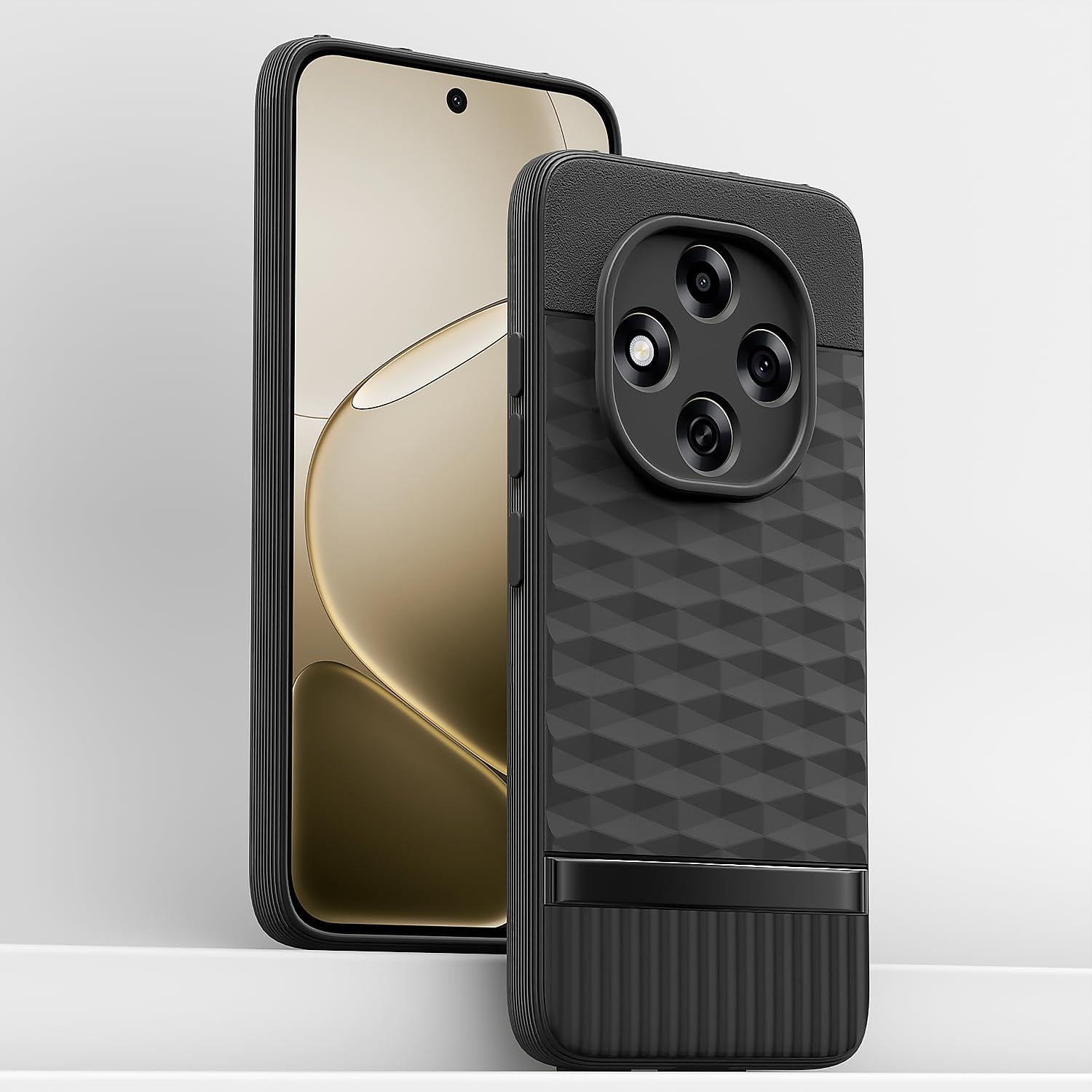 Pikkme Oppo F31 Pro 5G Silicone black mobile back cover – photo 2