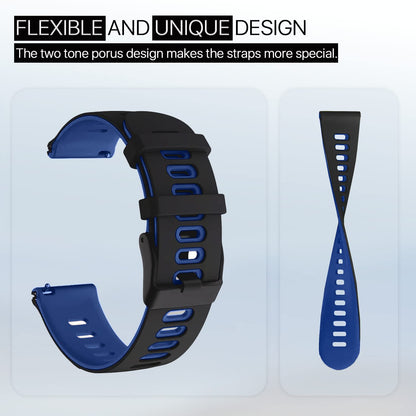 Back Cover (Black & Blue) mobile back cover in black & blue by Pikkme – photo 4