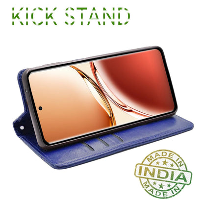 Pikkme blue mobile flip cover for Oppo F27 Pro Plus 5G – photo 4