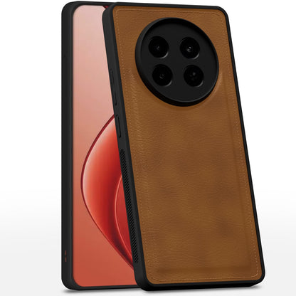 Pikkme Realme 13 Plus 5G / Realme P1 Speed 5G Leatherback Back Case | Brown