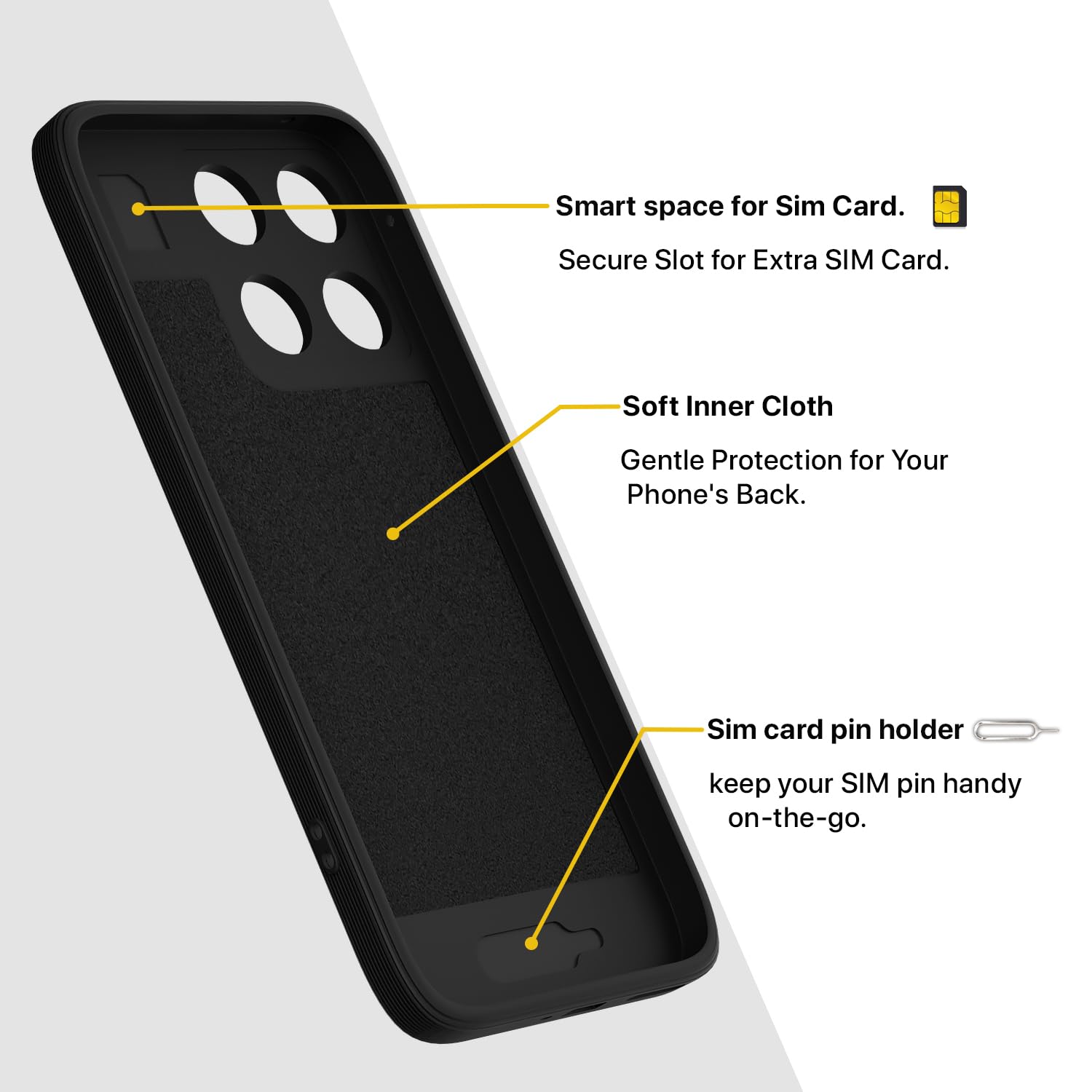 Pikkme black MagSafe mobile back cover for Moto Edge 70 Fusion 5G – photo 6