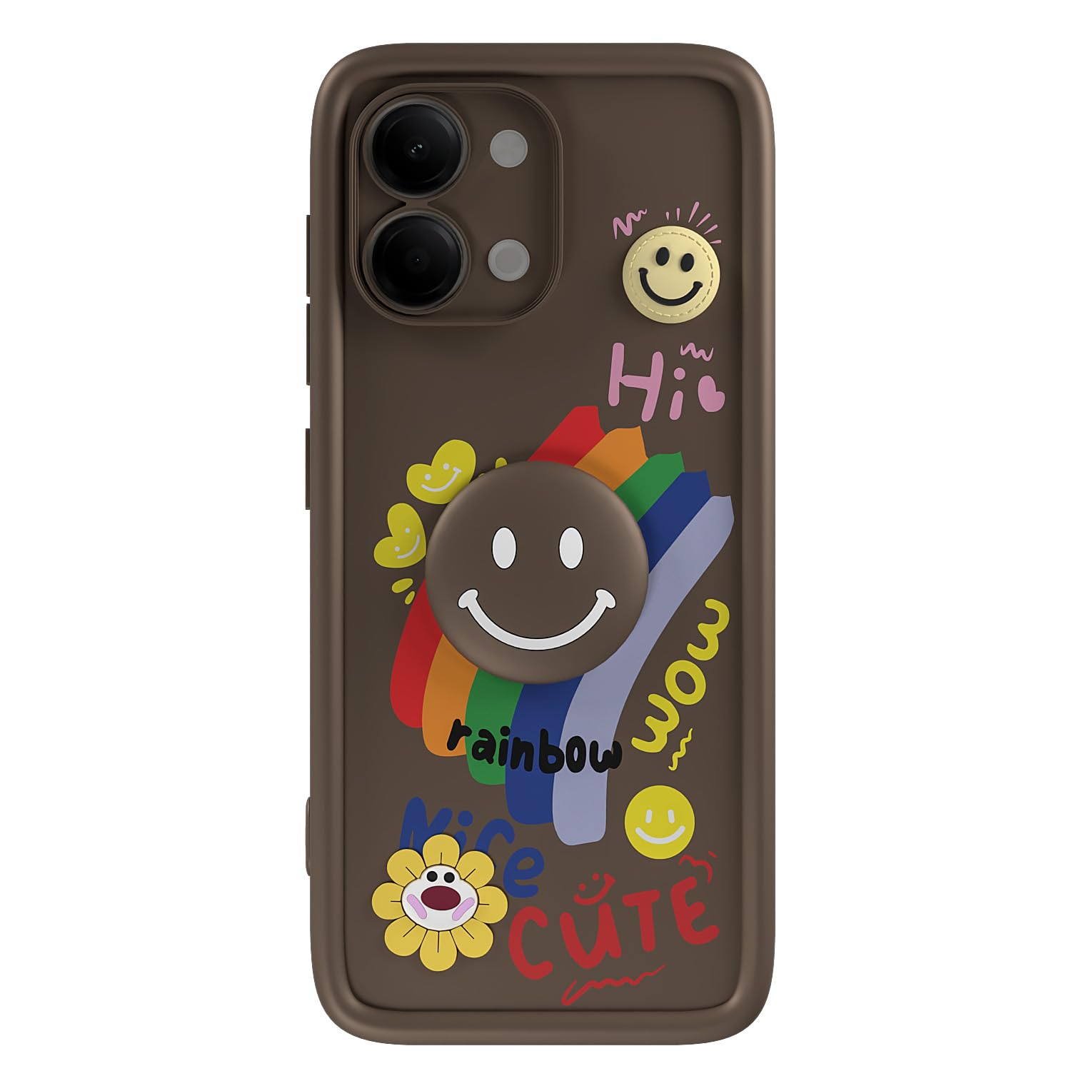 Pikkme Vivo Y11/T5 Lite 5G brown phone cover – photo 7