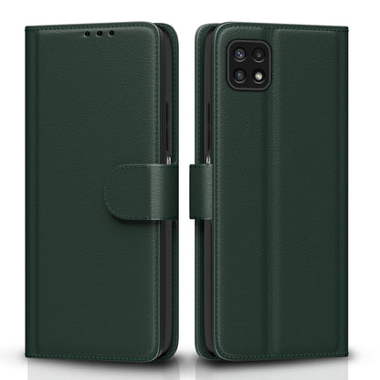Pikkme Samsung A22/F42 5G Wallet green flip case