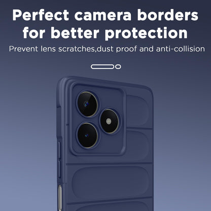Realme Narzo N53 Liquid Silicone mobile cover in blue by Pikkme – photo 7