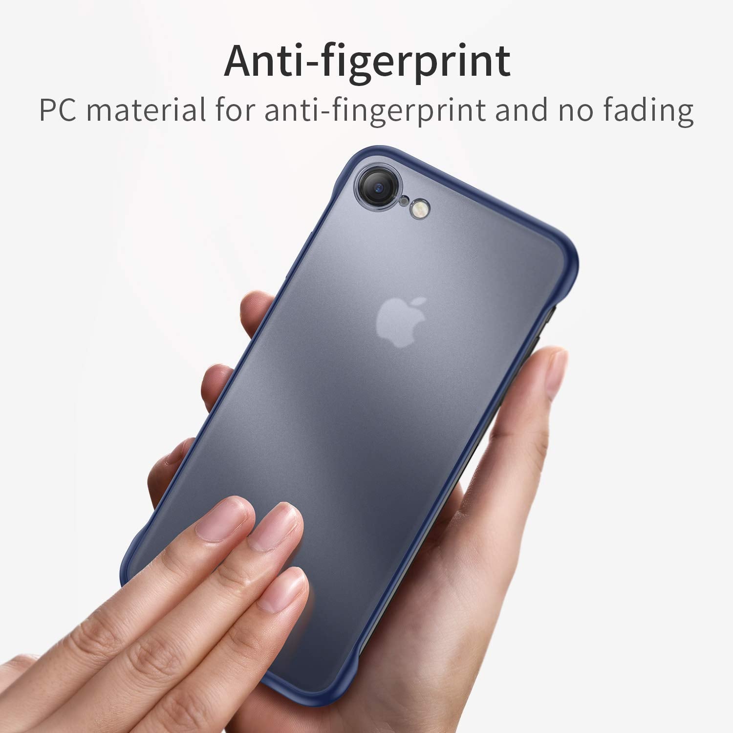iPhone 7/8 phone cover in blue by Pikkme – photo 3