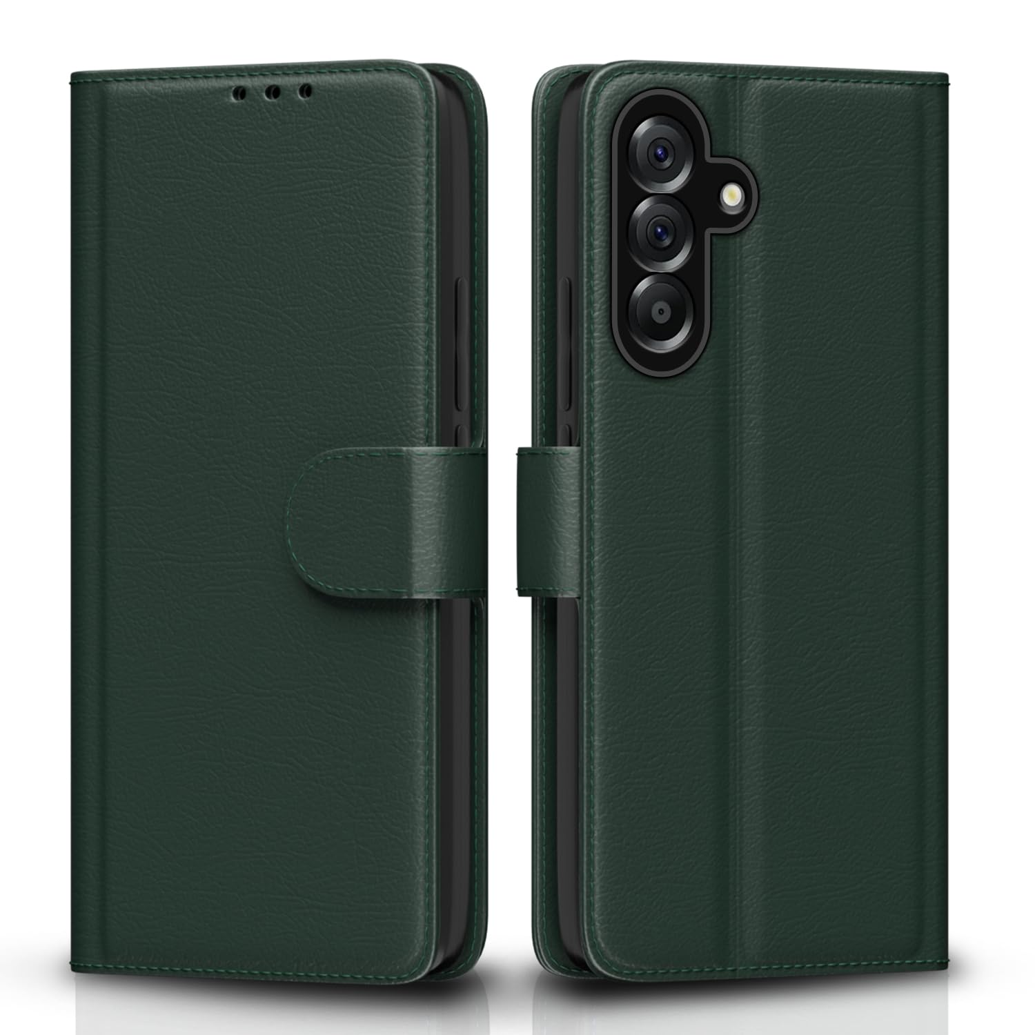 Samsung A37 5G flip case in green by Pikkme