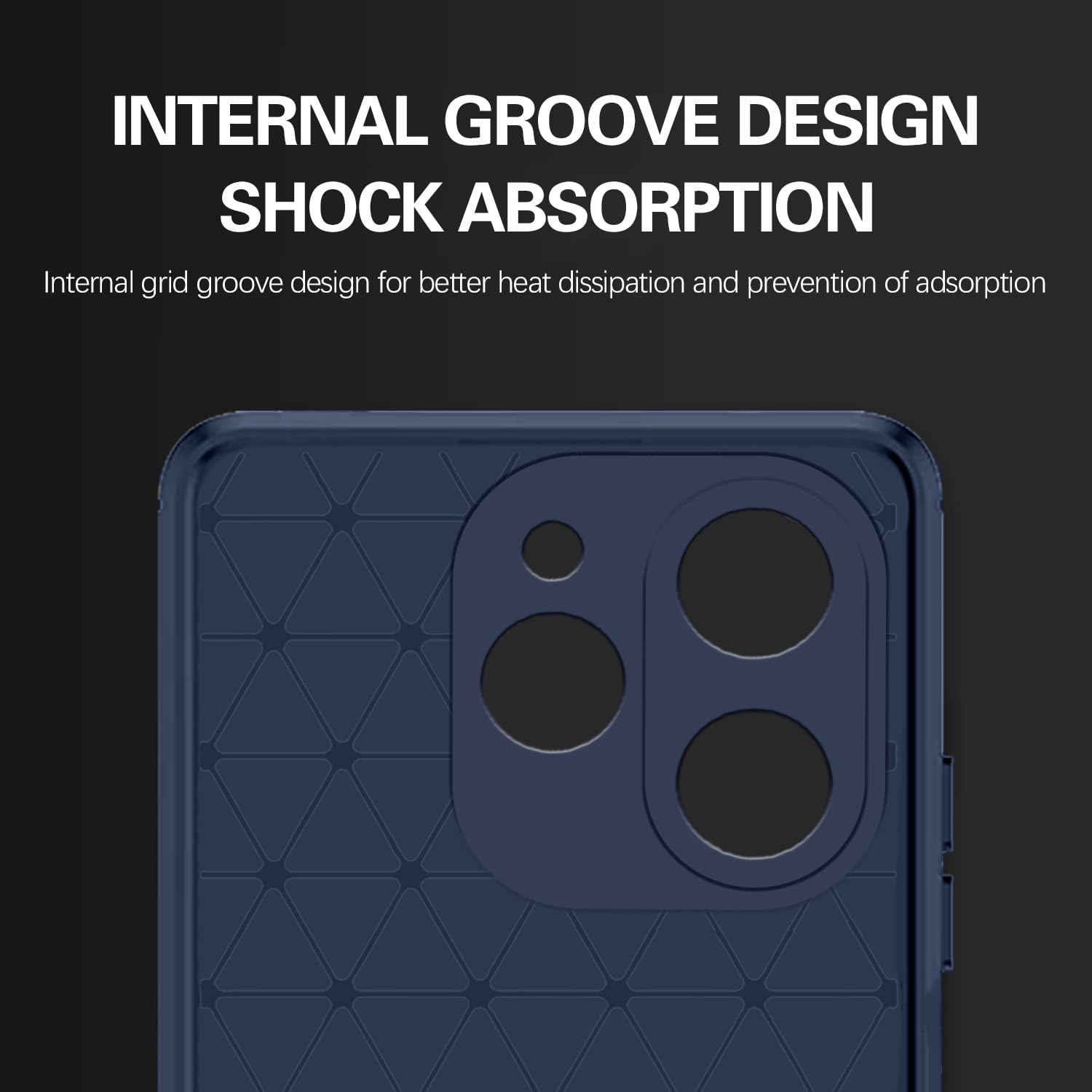 Pikkme Tecno Spark 30C 5G Hybrid blue mobile back cover – photo 5