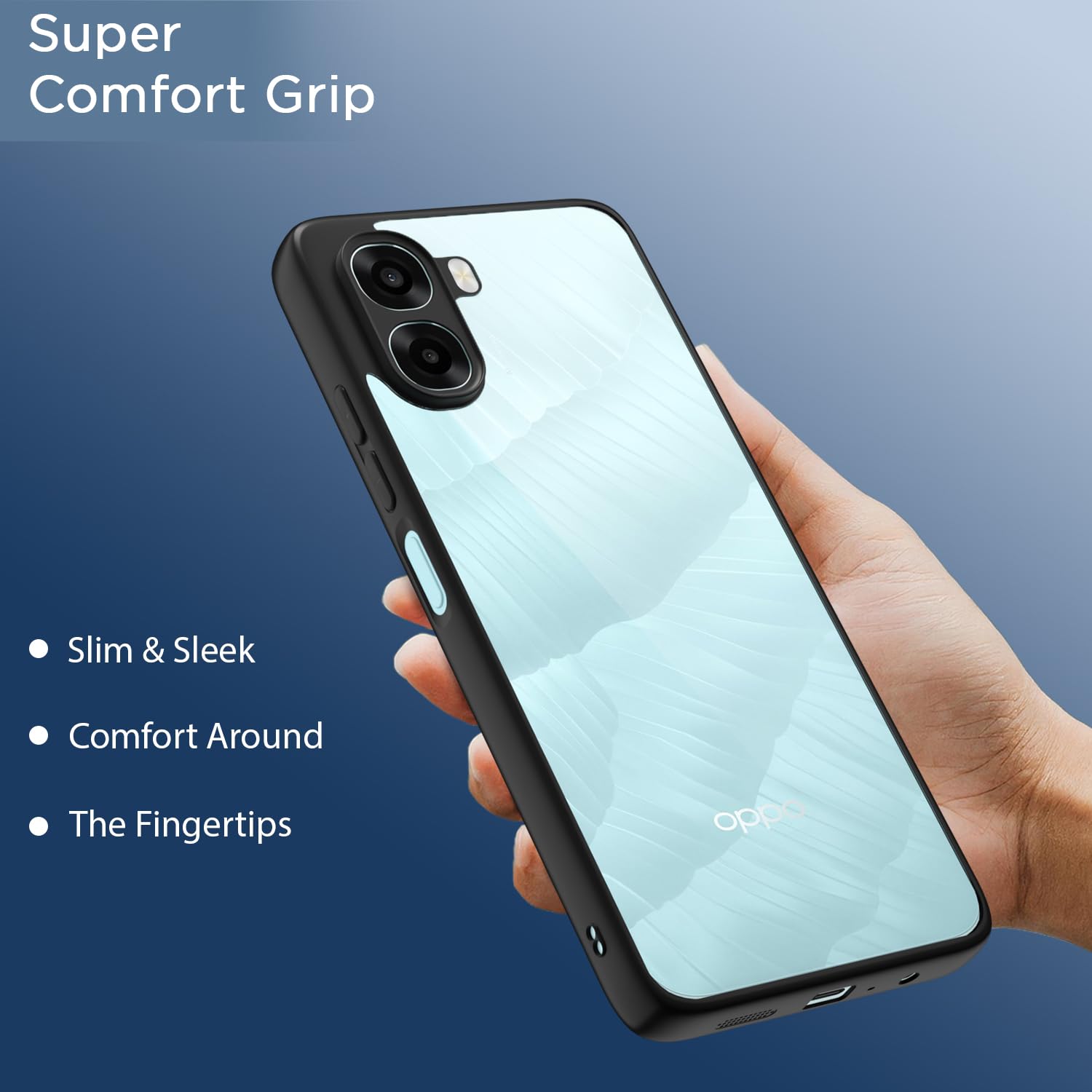 Pikkme black mobile back cover for Oppo A6X 5G – photo 6