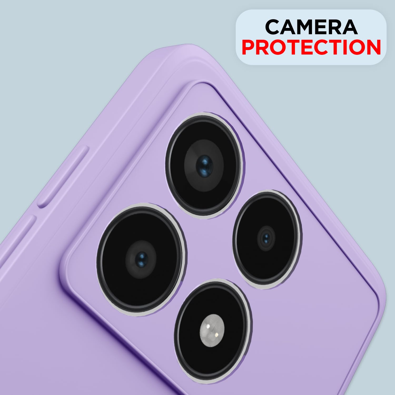Poco F6 Pro 5G back cover in purple by Pikkme – photo 5