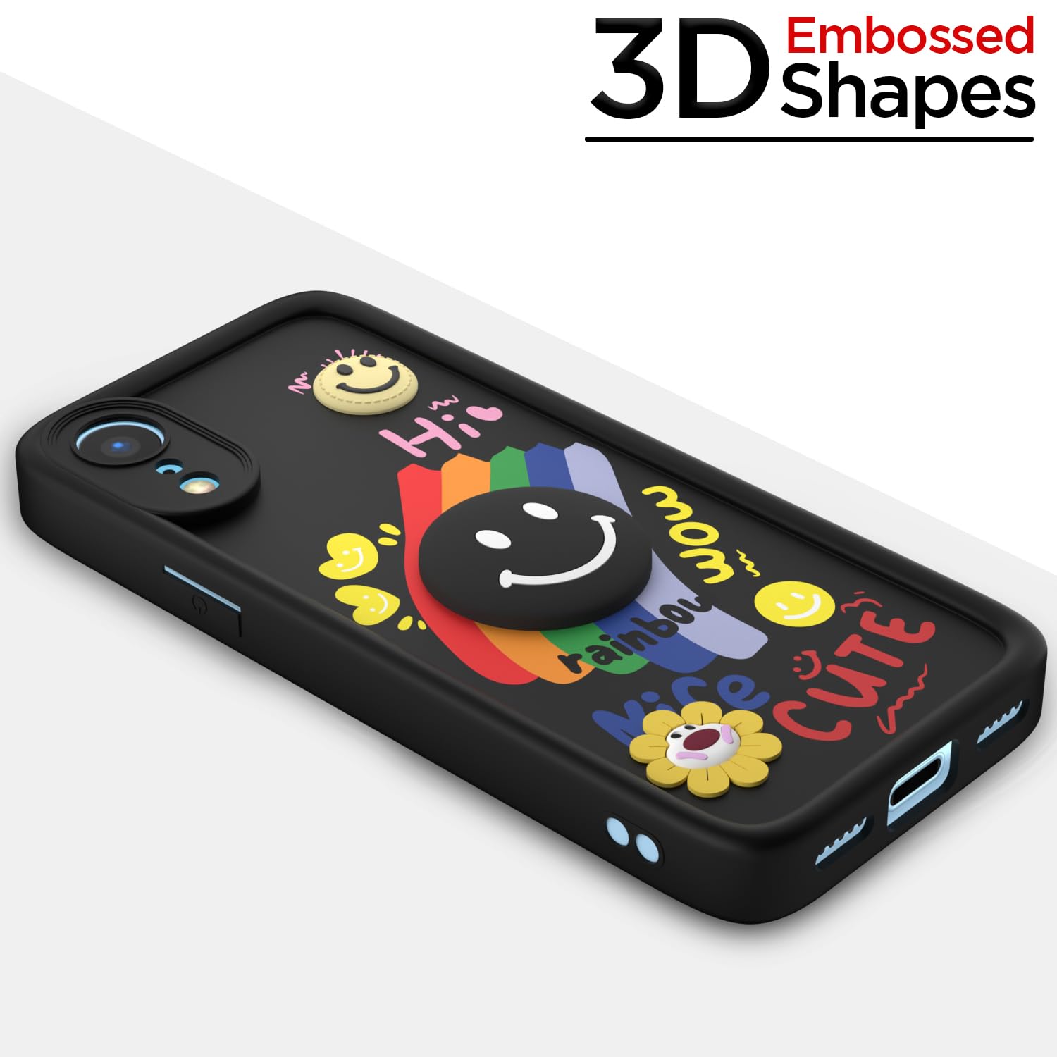 Pikkme iPhone XR Soft Silicone black mobile back cover – photo 3