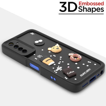Realme 6/6i/3D Silicone phone cover in black by Pikkme – photo 3