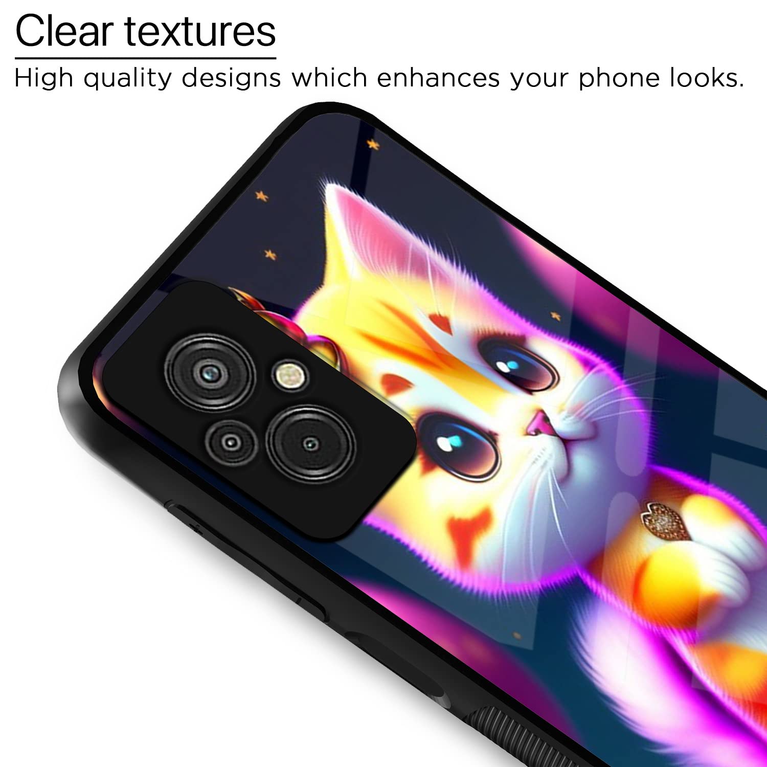 Pikkme Cat back cover for Redmi 11 Prime 4G – photo 4