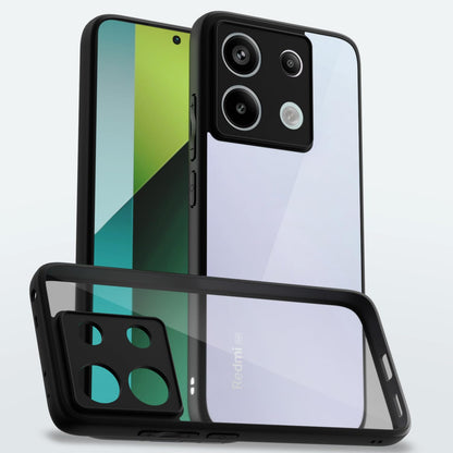 Pikkme Redmi Note 13 Pro 5G Hybrid black back cover