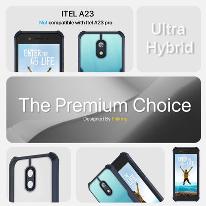 Pikkme Itel A23 Clear blue phone cover – photo 3