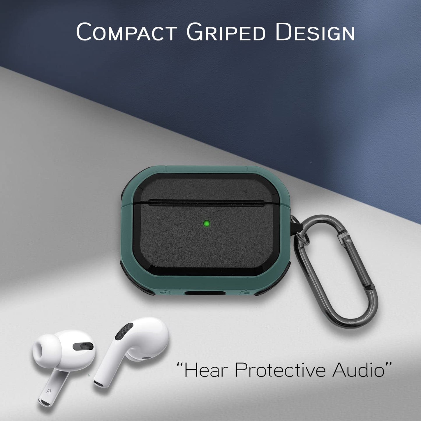 Airpods Pro Armor Case ( Dark Green )