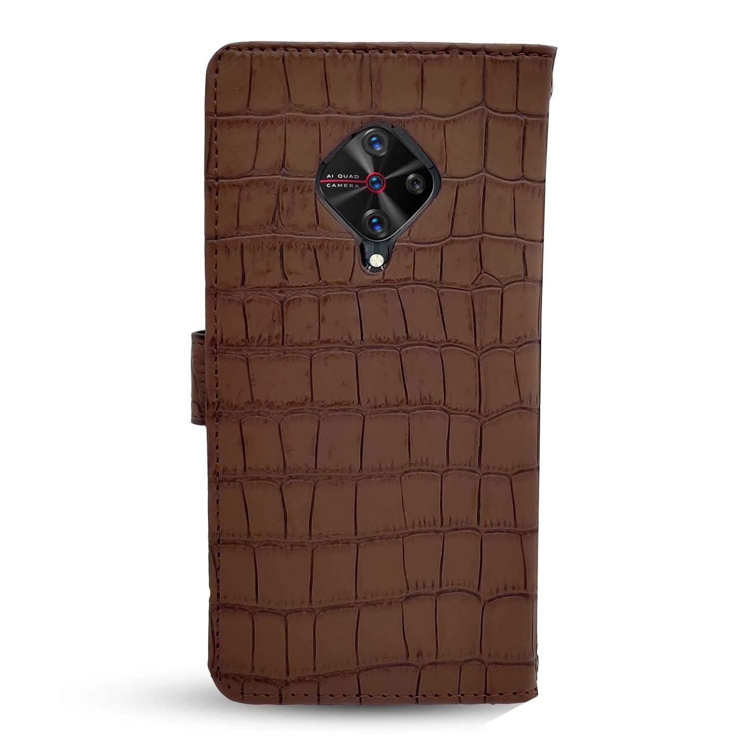Pikkme Vivo S1 Pro brown flip cover – photo 3