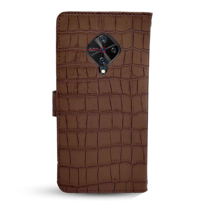 Pikkme Vivo S1 Pro brown flip cover – photo 3