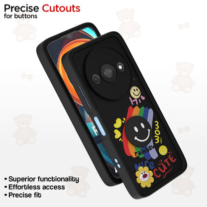 Pikkme Redmi A3 (2024)/A3x/Poco C61 black back cover – photo 6