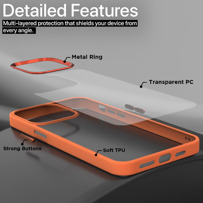 Orange Chrome back cover for iPhone 13 Pro Max – Pikkme – photo 3