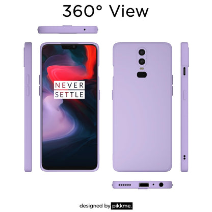 Purple back cover for OnePlus 6 – Pikkme – photo 3
