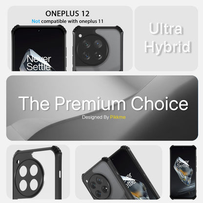 OnePlus 12 5G back cover in black by Pikkme – photo 3
