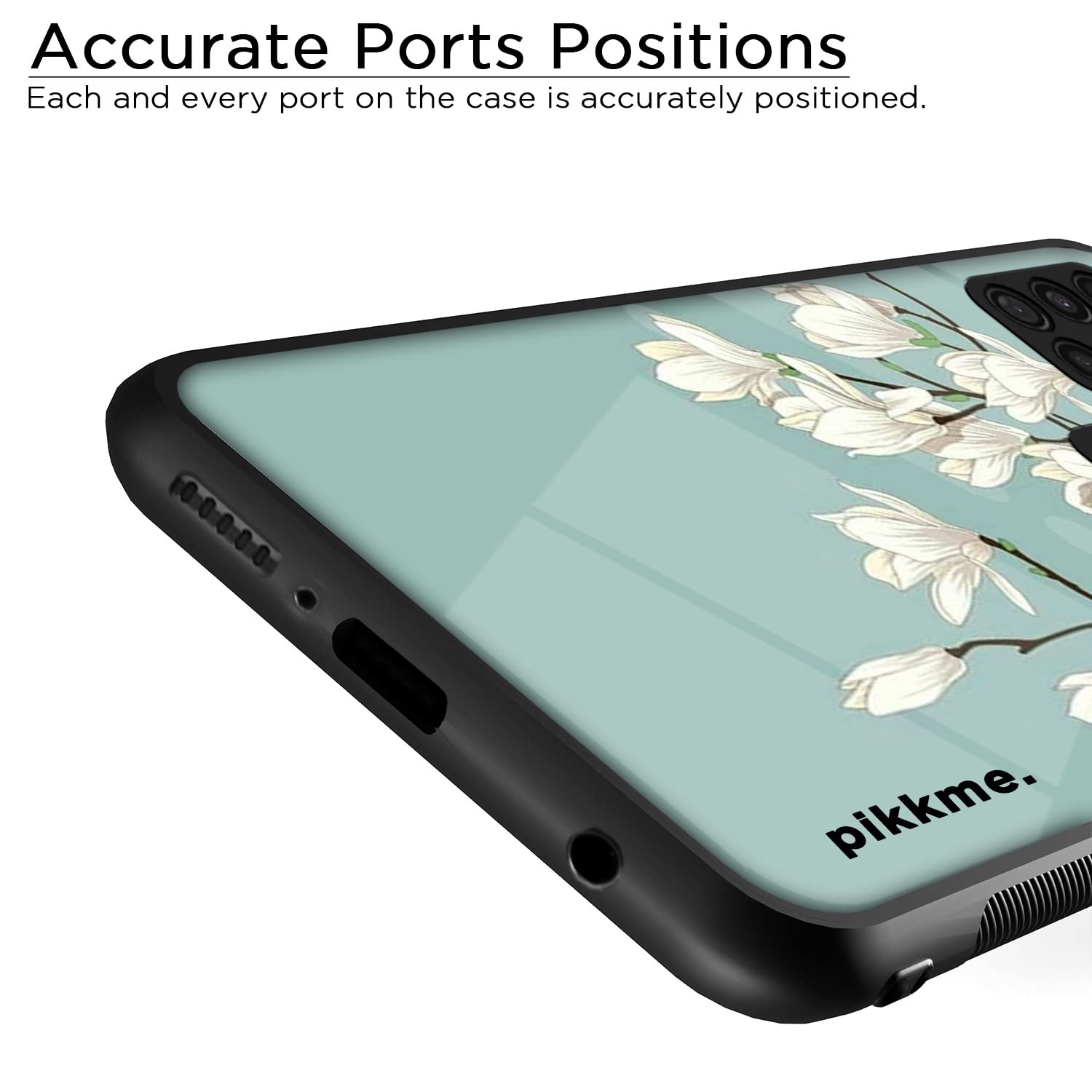Pikkme Samsung A21s Flower phone cover – photo 6