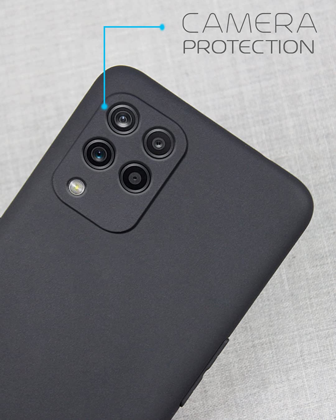 Pikkme Samsung M42 black mobile back cover – photo 2