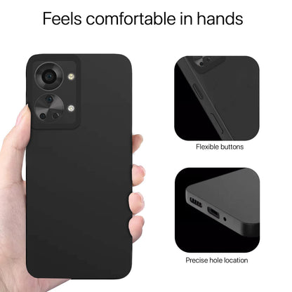 Pikkme OnePlus Nord 2T 5G Matte black back cover – photo 3