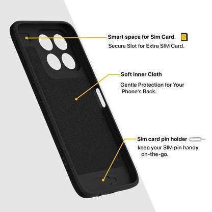 Black mobile back cover for Moto G37 Power 5G – Pikkme – photo 6