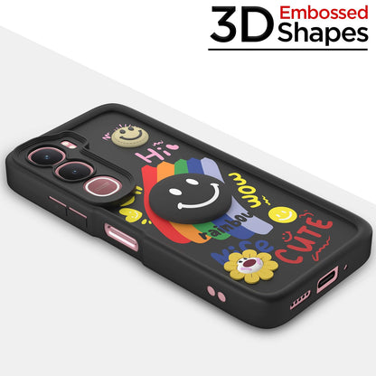 Pikkme Vivo Y31 5G Soft Silicone black mobile cover – photo 3