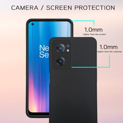 Pikkme black Liquid Silicone phone cover for OnePlus Nord CE 2 5G – photo 4